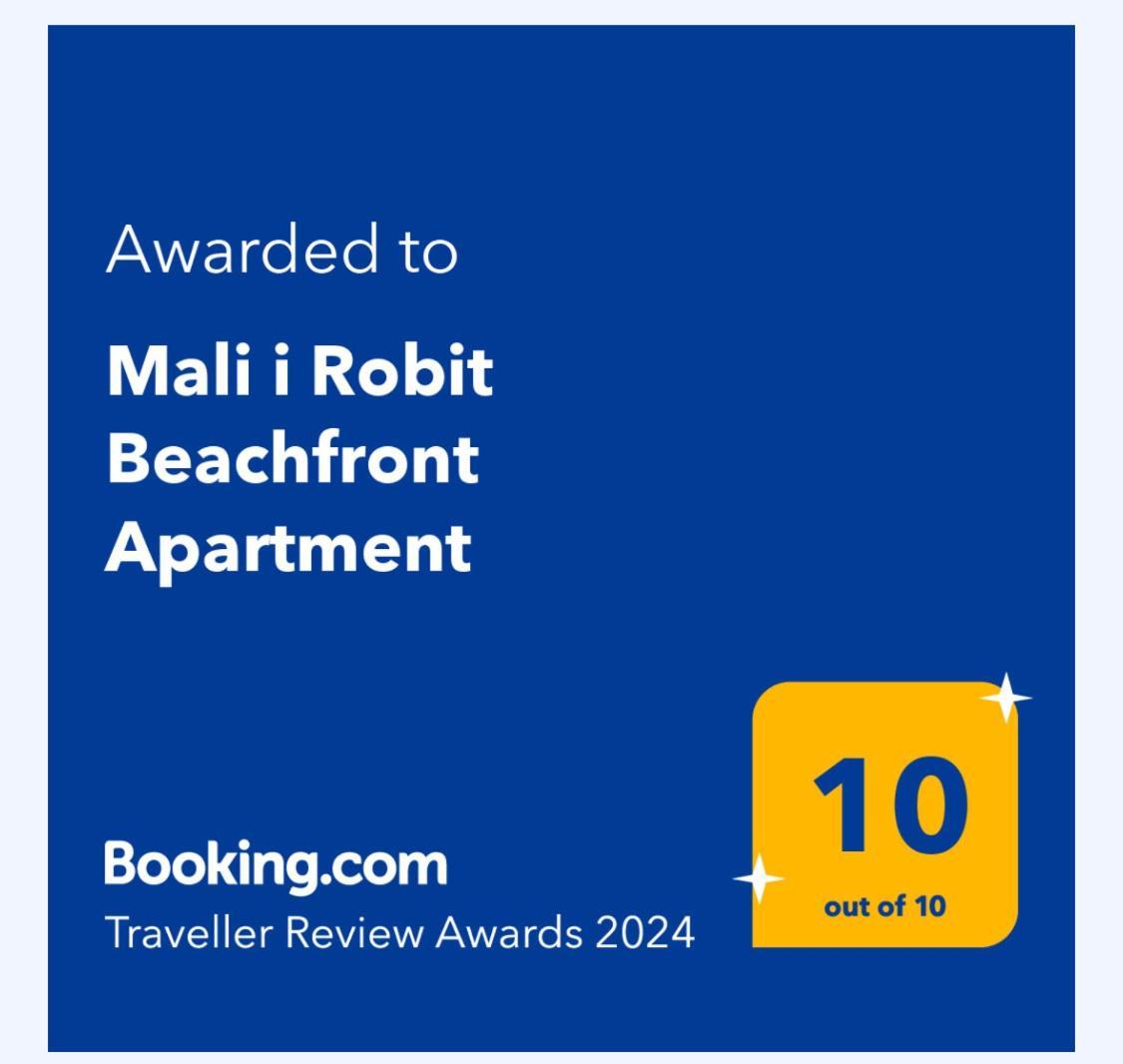 Mali I Robit Beachfront Apartment Golem  Exterior foto